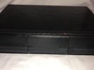 Black Cassette Storage Box Holder For 36 Tapes