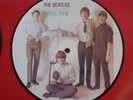 The Beatles  *  I FEEL FINE   *  BRITISH IMPORT PICTURE DISC 45 RPM 1984 MINT-