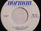 HEAR latin tittyshaker 45 RENE TOUZET El Loco Cha Cha GENE NORMAN HEAR IT NM
