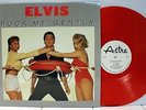 Rare Elvis Presley LP - Rock Me Gently - Red Vinyl - Import