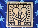 NEW WAVE 45 - DAVID BOWIE - WITHOUT YOU /CRIMINAL WORLD Keith Haring Sleeve '83