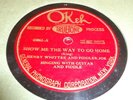 78rpm - Okeh 45061  Henry Whitter and Fiddler Joe - Show Me The Way To Go Home