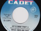 MAGIC SWIRLING SHIP He's Comin' Part II DEMENTED fuzz beast  US garage psych 45