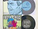 IRON CHIC - Shitty Rambo Grey Marbled E.P. - Split N' Shit 7