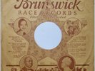 78 RPM-TW0 BRUNSWICK RACE RECORD SLEEVES