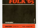 Julie Felix Donovan Rare Folk 65 Concert Programme + Ticket Stub