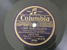 Edith Piaf C'est Merveilleux 78 Tours Columbia DF 3170
