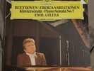 EMIL GILELS Beethoven: Eroica var., Piano Sonata 7 DGG Digital Orig Germany 1982