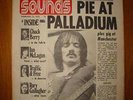 SOUNDS 1973 FEBRUARY 17 HUMBLE PIE BETTE MIDLER + RORY GALLAGHER POSTER