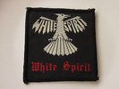 WHITE SPIRIT ORIGINAL VINTAGE SEW ON PATCH FROM 1980's NWOBHM IRON MAIDEN GILLAN