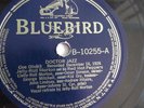 Jelly-Roll Morton - 78rpm single 10-inch – Bluebird #B-10255 Doctor Jazz