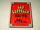 LED ZEPPELIN - EARL'S COURT 75 - PROGRAMME 1975 RARE ORIGINAL F108
