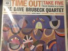 DAVE BRUBECK QUARTET 'Time Out LP 1966 copy 2-eye Columbia VG wax /VG+ CS 8192