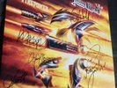 Judas Priest - FIREPOWER SIGNED -Autographed Coloured Vinyl Record LP SOLD OUT