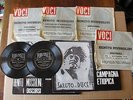 33 Giri - Vinile - 2 dischi Benito Mussolini - I Discorsi + 6 Flexi 45' Duce
