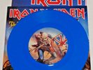 IRON MAIDEN The Trooper (Live 2003) Another Life  (Live 2005) BLUE VINYL Poster