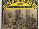 GENERAL PRINCE ADEKUNLE- asalamu alaikun -PSYCH AFRO JUJU LP-SHINA PETERS VG/VG+