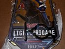 IRON MAIDEN TROOPER LIGHT BRIGADE BEER PUMP CLIP & 5 x trooper BEER MAT,s