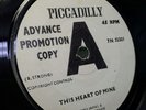 JIMMY JAMES - THIS HEART OF MINT. ORIGINAL UK PICCADILLY DEMO. SOUL RARITY. EX.