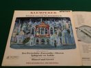 KLEMPERER conducts Weber LP -61 UK COLUMBIA SAX 2417 B/S 1st