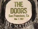 Doors - Live at the Matrix San Francisco March 7 1967 RSD limited edition