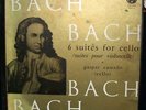 GASPAR CASSADO J.S. Bach 6 Suites for Cello SOLO VOX 1960 BOX 3 LP VBX 15 NM-