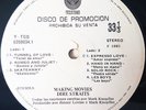 DIRE STRAITS Making Moves LP White Label PROMO Peeruvian RARE