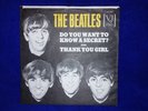 The Beatles 45 Picture Sleeve Do You Want To Know A Secret/Thank You Girl VJ