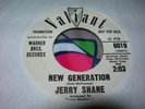 JERRY SHANE - New Generation/I Never... DJ, RARE  - 60's POPCORN ROCKER  *VG+*