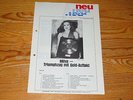 METRONOME NEU 1-2/80 / PROMO-HEFT MIT MILVA, THE CURE, PETER HORTON, THE JAM