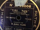French Yira...Yira Orchestra Tango M. Manuel Pizahro 78 RPM Record Pathe Records