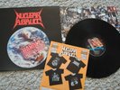 NUCLEAR ASSAULT 1 X VINYL FIRST PRESS HANDLE WITH CARE UNDER ONE FLAG FLAG 35