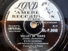 Fats Domino - Valley Of Tears - It´s You I Love - London - /10