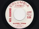 '63 Teen R&R NEIL DIAMOND Clown Town/At Night COLUMBIA M- DJ HEAR BOTH