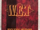 W.E.T - Rock N' Roll Meltdown, 1991 nice M-/M- rare private press Sweden Lp.