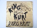 KING KURT - Zulu Beat - RARE 1982 7th Edition, Brown/White/Clear 7