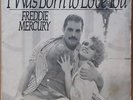 FREDDIE MERCURY 1985 I Was Born to Love You QUEEN UNIQUE  P/S 7” 45 BRAZIL