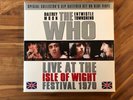 3LP The Who Live At The Isle Of Wight BLUE Vinyl Edition Mint