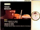 EMI HMV UK ED1 1960 CREAM & GOLD Bach MENUHIN FERRAS Violin Concertos ASD-346