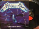 Metallica Ride The Lightning 1st U.S. Elektra Pressing 1984 Near Mint Vinyl Wow