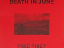 Death In June ?– Free Tibet - blue vinyl - Ltd to 290 copies