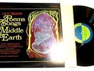Lord Of The Rings  J.R.R. Tolkien Poems & Songs Of Middle Earth LP Reads +