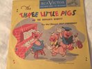 RCA Victor 78 RPM The Three Little Pigs from Walt Disney's Silly Symphonies