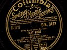 NEW ORLEANS BOOTBLACKS (Ory; Dodds; u.a.) Flat Foot / Mad Dog 78rpm    X2838
