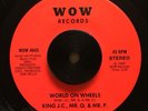 KING JC MR Q & MR P World On Wheels  ELECTRO RAP HIP HOP 45 NM