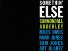 CANNONBALL ADDERLEY (MILES DAVIS)-SOMETHIN' ELSE-IMPORT LP WITH JAPAN OBI F14