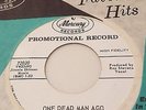 JIMMIE SKINNER One Dead Man Ago MERCURY COUNTRY BOPPER DJ 45 Wooden Angels HEAR