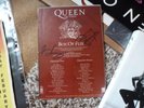 QUEEN, Freddie Mercury, BRIAN MAY, ROGER TAYLOR, BOX OF FLIX A4 advert SIGNED