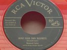 Blues ROOSEVELT SYKES Mind Your Own Business EX RCA VICTOR Orange Vinyl 45 HEAR