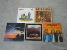 AMERICA-5 LP'S-HOMECOMING-S/T-GREATEST HITS-HARBOR-POSTER-HOLIDAY